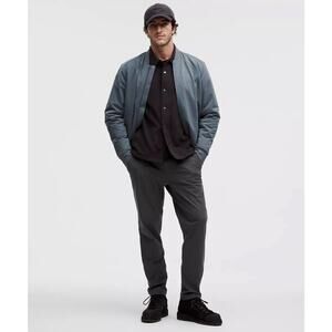NWT $128 Lululemon ABC Classic-Fit 5Pkt Pants Trouser Warpstreme Obsidian 38x32